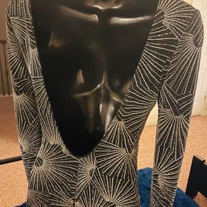 Small Backless Charlotte Russe Dress (Like New)